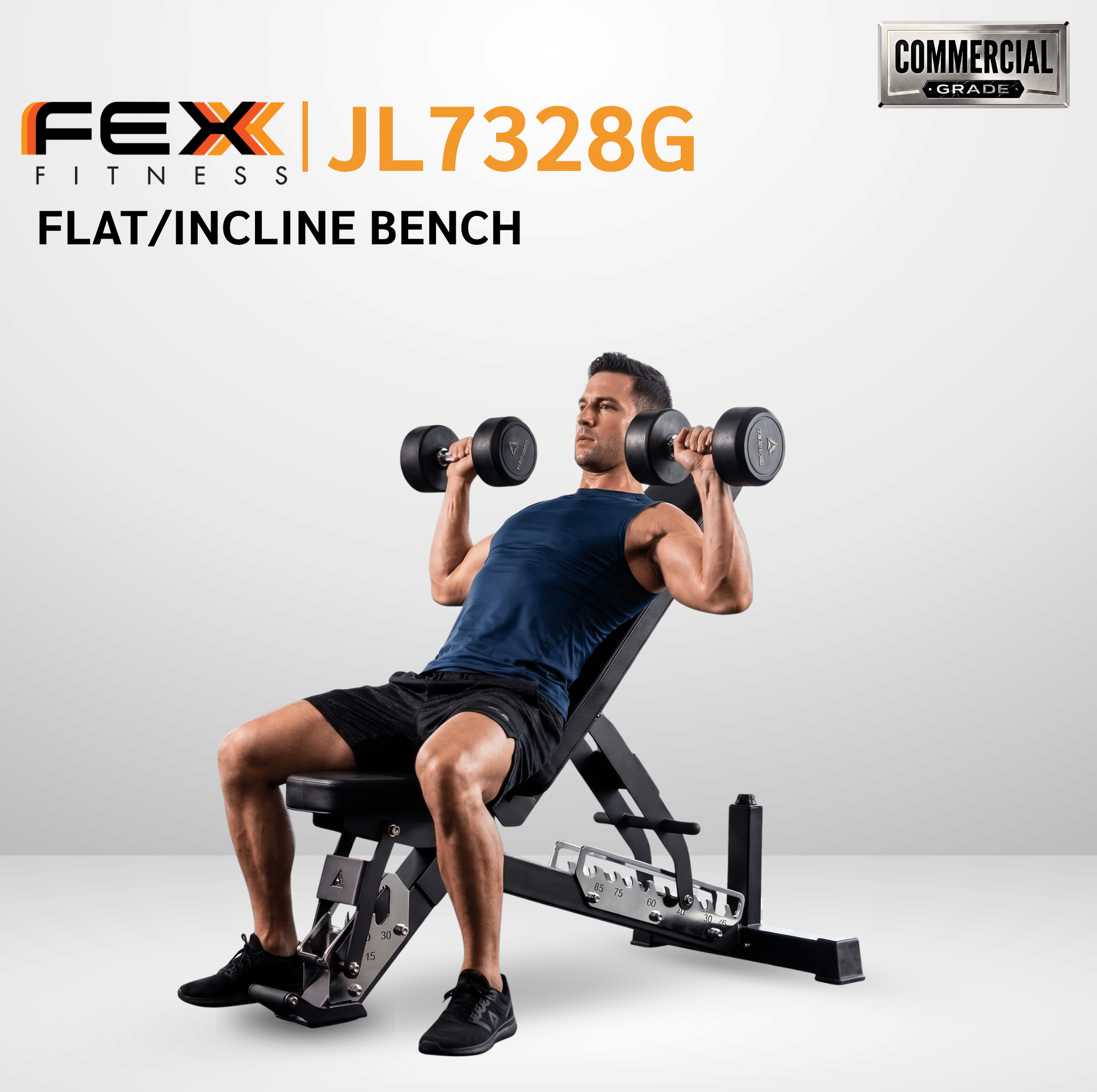 ม้านั่งออกกำลังกาย FEX FITNESS รุ่น JL7328G_8